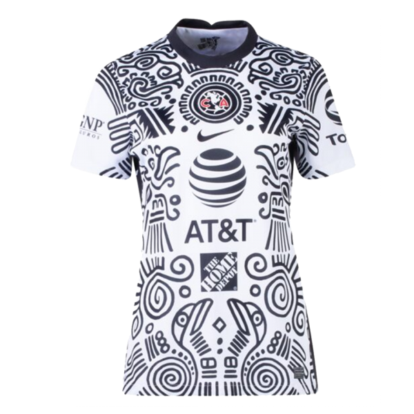 Club America Women's Soccer Jersey Third Away 2021 Club America Women's Soccer Jersey Third Away 2021
