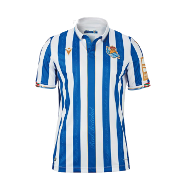 Real Sociedad Soccer Jersey Home Copa del Rey Final Replica 2021