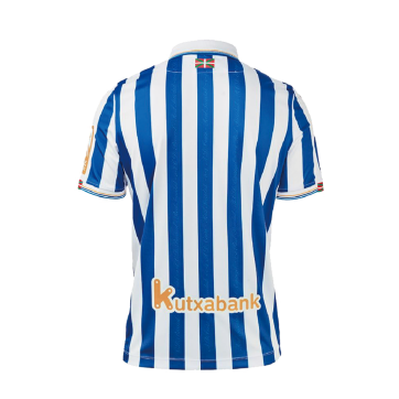 Real Sociedad Soccer Jersey Home Copa del Rey Final Replica 2021