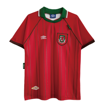 Wales Soccer Jersey Home Retro Replica 94/96