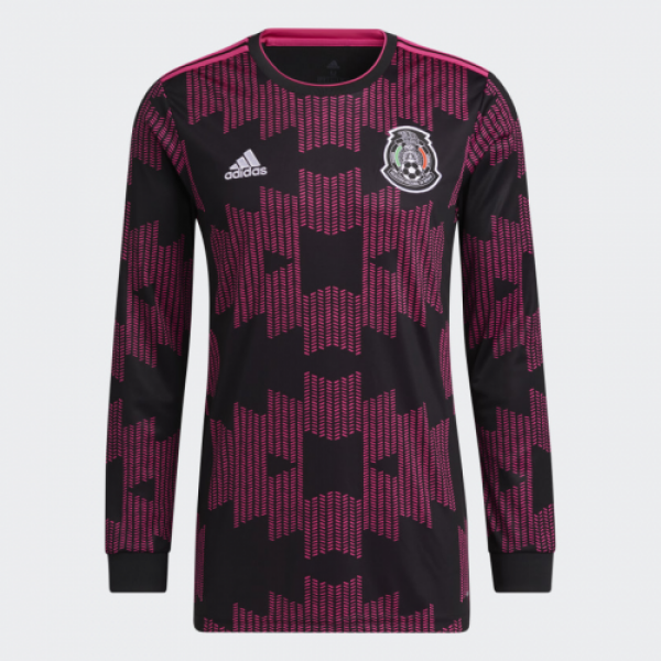 Mexico Soccer Jersey Home Long Sleeve Replica 2021 Mexico Soccer Jersey Home Long Sleeve Replica 2021